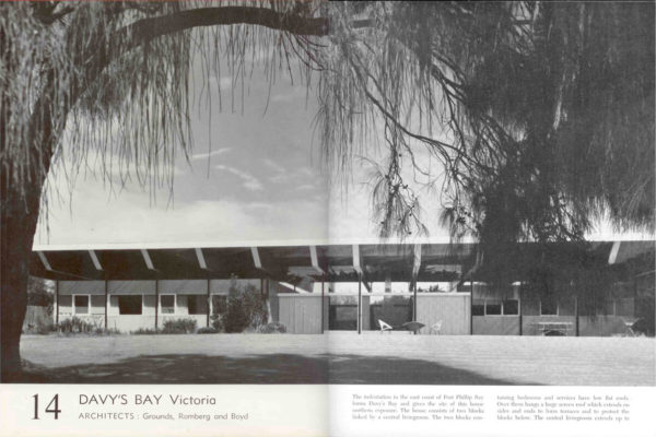 Grounds, Romberg and Boyd Davy's Bay