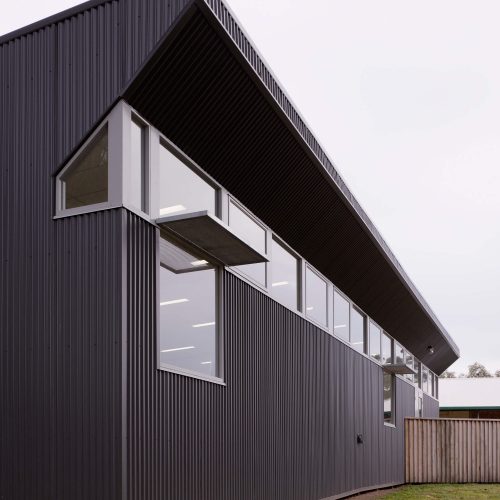 Opat Architects Australia Melbourne School Timboon sub school years 5 to 8 north eastern corner