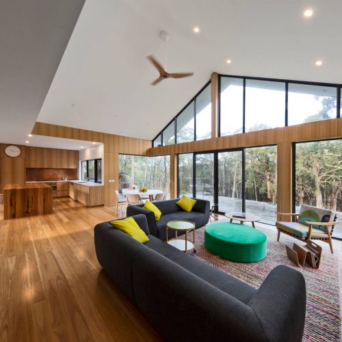 Opat Architects House Red Hill South kitchen and living rooms