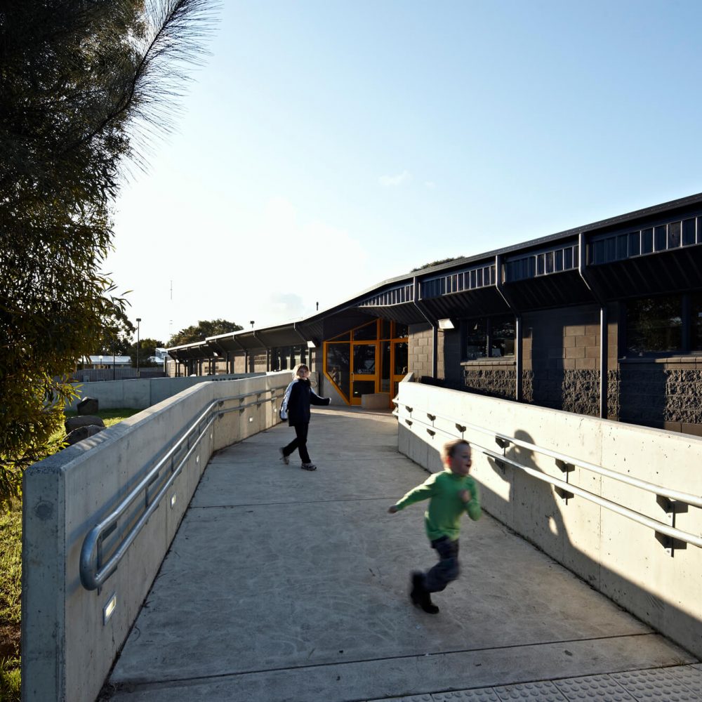 Opat Architects Inverloch Primary School main entry ramp